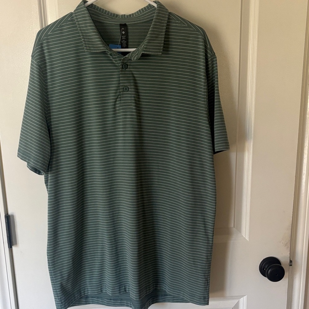 lululemon athletica Striped Polo Shirt